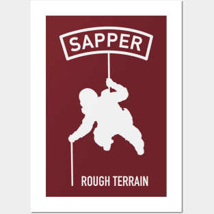 SAPPER Rough Terrain T-shirt Posters and Art